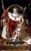 Jean-Auguste Dominique Ingres Napoleon on his Imperial throne china oil painting artist